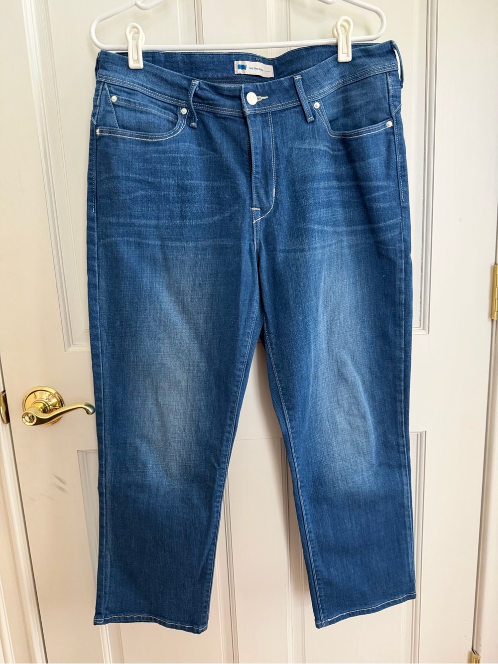Womens LEVI’S Mid Rise Skinny Ankle Cropped Jeans Size 14